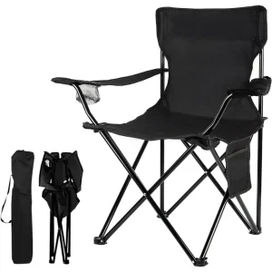 Lightweight Folding Camp Chair, supports 300 lb