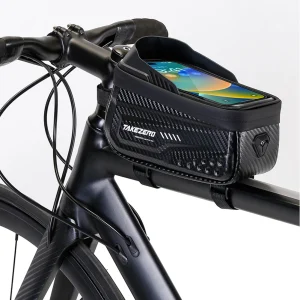 Waterproof Bike Frame Bag with 6.8" Touchscreen