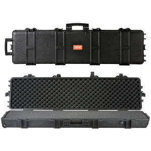 Shockproof Waterproof Rifle Hard Case with Casters