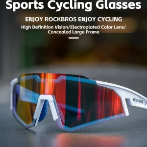 Photochromic Polarized Cycling Goggles for Men