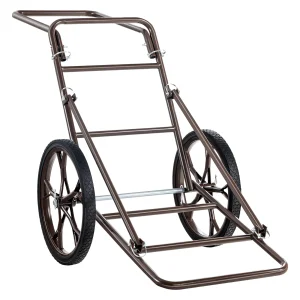 Folding Deer Cart with Big Rubber Wheel & Ergonomic Handle
