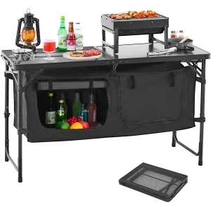 Kitchen Table for Outdoor Cooking